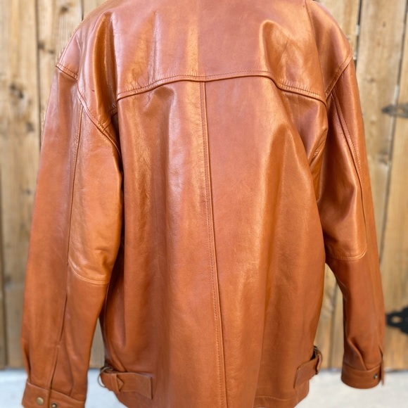 Men’s Genuine Leather Jacket with liner - Picture 4 of 10
